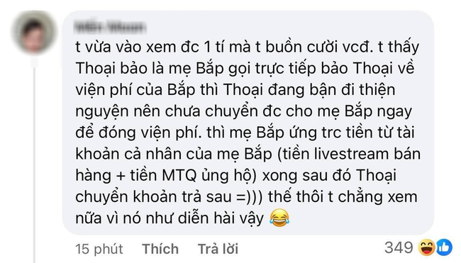 Mẹ bé Bắp lên tiếng trước thông tin gom tiền từ tài khoản cá nhân để trị bệnh cho con - Ảnh 1.