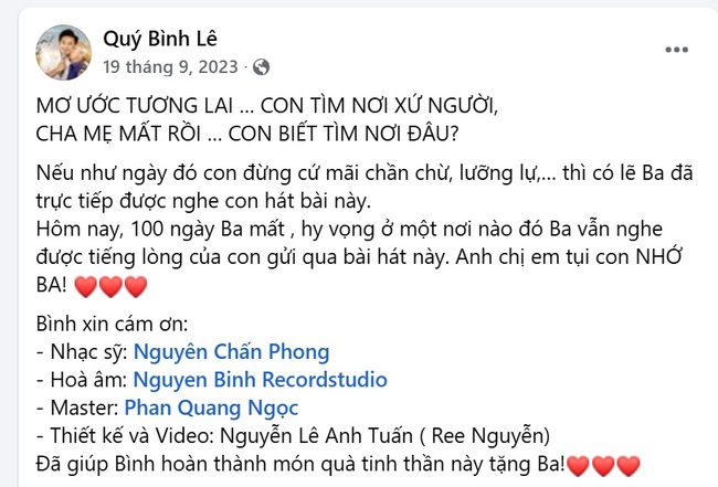 Lần cuối cùng của Quý Bình - Ảnh 2.