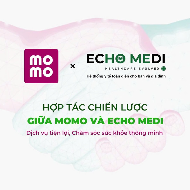 MoMo hợp tác cùng ECHO MEDI, mở rộng tiện ích chăm sóc sức khỏe cho người dùng Việt - Ảnh 1. MoMo hợp tác cùng ECHO MEDI, mở rộng tiện ích chăm sóc sức khỏe cho người dùng Việt - Ảnh 1.