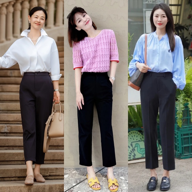 Chân không dài cũng hóa “chân dài” nếu biết cách phối đồ với quần ống lửng - Ảnh 8. Chân không dài cũng hóa “chân dài” nếu biết cách phối đồ với quần ống lửng - Ảnh 8.