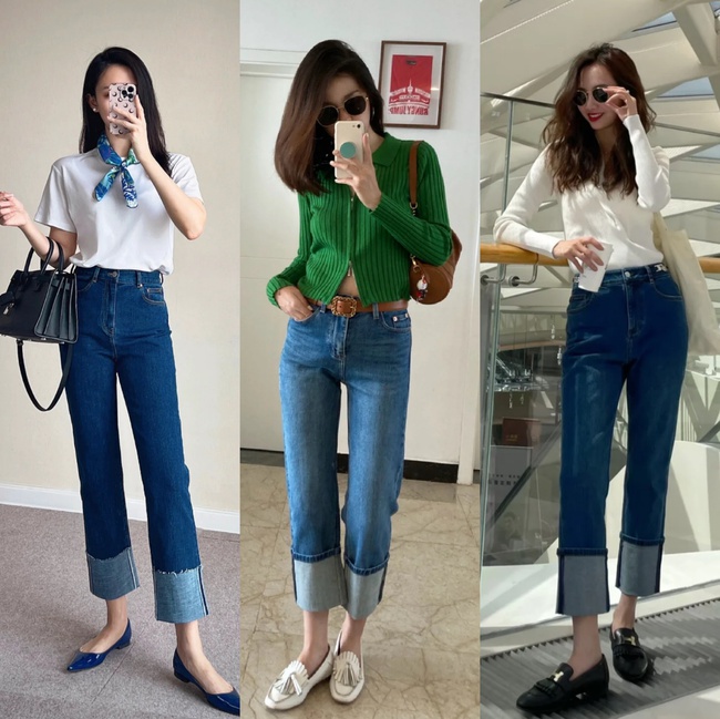 Chân không dài cũng hóa “chân dài” nếu biết cách phối đồ với quần ống lửng - Ảnh 10. Chân không dài cũng hóa “chân dài” nếu biết cách phối đồ với quần ống lửng - Ảnh 10.