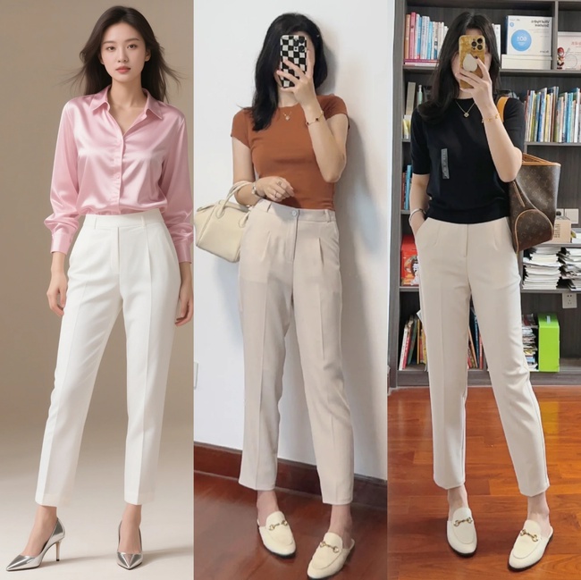 Chân không dài cũng hóa “chân dài” nếu biết cách phối đồ với quần ống lửng - Ảnh 7. Chân không dài cũng hóa “chân dài” nếu biết cách phối đồ với quần ống lửng - Ảnh 7.