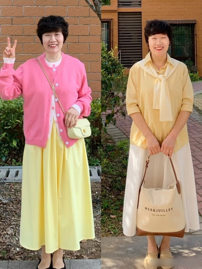 Phụ nữ tuổi 50+ đừng mặc bừa nữa! Hãy thử quần ống rộng và váy dài qua gối để tái tạo vẻ đẹp thanh lịch - Ảnh 8.