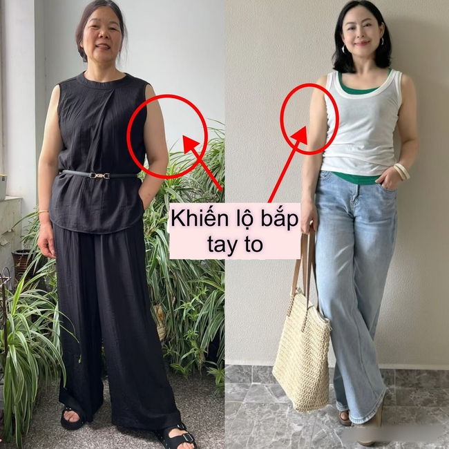Hứa với tôi nhé, phụ nữ trung niên hãy tránh xa 4 kiểu áo này và thay bằng sơ mi và áo Polo - Ảnh 4. Hứa với tôi nhé, phụ nữ trung niên hãy tránh xa 4 kiểu áo này và thay bằng sơ mi và áo Polo - Ảnh 4.