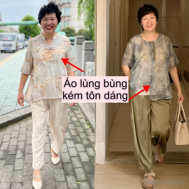 Hứa với tôi nhé, phụ nữ trung niên hãy tránh xa 4 kiểu áo này và thay bằng sơ mi và áo Polo - Ảnh 2. Hứa với tôi nhé, phụ nữ trung niên hãy tránh xa 4 kiểu áo này và thay bằng sơ mi và áo Polo - Ảnh 2.