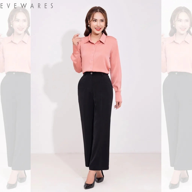 Chiếc quần "hot" nhất mùa hè 2025 chính là quần tây ống đứng - Ảnh 16. Chiếc quần "hot" nhất mùa hè 2025 chính là quần tây ống đứng - Ảnh 16.