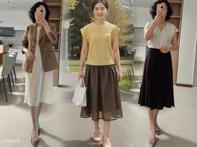 Phụ nữ trên 50 tuổi hãy học mẹo phối màu này để ngay lập tức trở nên thời trang và thanh lịch trong mùa hè, và giá trị quyến rũ của họ tăng vọt - Ảnh 10. Phụ nữ trên 50 tuổi hãy học mẹo phối màu này để ngay lập tức trở nên thời trang và thanh lịch trong mùa hè, và giá trị quyến rũ của họ tăng vọt - Ảnh 10.