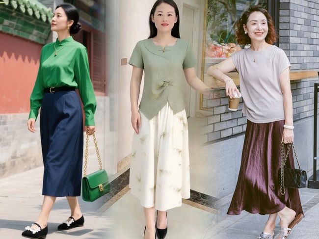 Phụ nữ trên 50 tuổi hãy học mẹo phối màu này để ngay lập tức trở nên thời trang và thanh lịch trong mùa hè, và giá trị quyến rũ của họ tăng vọt - Ảnh 12. Phụ nữ trên 50 tuổi hãy học mẹo phối màu này để ngay lập tức trở nên thời trang và thanh lịch trong mùa hè, và giá trị quyến rũ của họ tăng vọt - Ảnh 12.