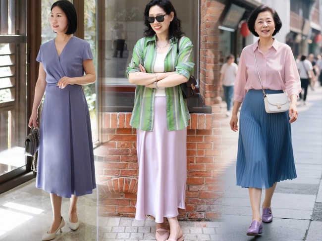 Phụ nữ trên 50 tuổi hãy học mẹo phối màu này để ngay lập tức trở nên thời trang và thanh lịch trong mùa hè, và giá trị quyến rũ của họ tăng vọt - Ảnh 1. Phụ nữ trên 50 tuổi hãy học mẹo phối màu này để ngay lập tức trở nên thời trang và thanh lịch trong mùa hè, và giá trị quyến rũ của họ tăng vọt - Ảnh 1.