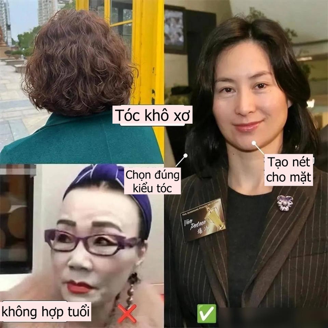 Chị em trung niên mau ghé xem! Ba kiểu tóc này mới thật sự là "vương miện" cho vẻ thanh lịch trẻ trung - Ảnh 7. Chị em trung niên mau ghé xem! Ba kiểu tóc này mới thật sự là "vương miện" cho vẻ thanh lịch trẻ trung - Ảnh 7.