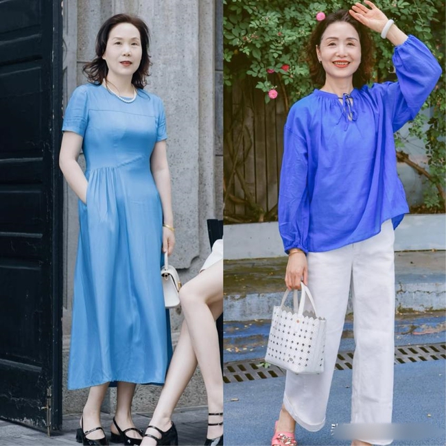 Phụ nữ 50 tuổi: Dù giàu hay không, diện thế này sẽ “trẻ ra” mười tuổi, thanh lịch mà không lỗi mốt - Ảnh 7. Phụ nữ 50 tuổi: Dù giàu hay không, diện thế này sẽ “trẻ ra” mười tuổi, thanh lịch mà không lỗi mốt - Ảnh 7.