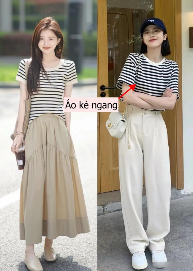 Mùa hè năm nay, chỉ cần mua 3 kiểu áo thun này: Dễ phối, tôn dáng, mặc 2 năm vẫn không lỗi mốt - Ảnh 6. Mùa hè năm nay, chỉ cần mua 3 kiểu áo thun này: Dễ phối, tôn dáng, mặc 2 năm vẫn không lỗi mốt - Ảnh 6.