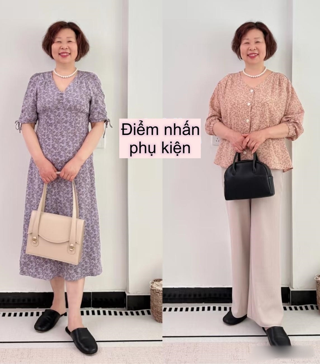 Phong cách mà phụ nữ trung niên nên theo đuổi: Áo không bó, váy qua gối, tóc không quá vai - Ảnh 4. Phong cách mà phụ nữ trung niên nên theo đuổi: Áo không bó, váy qua gối, tóc không quá vai - Ảnh 4.