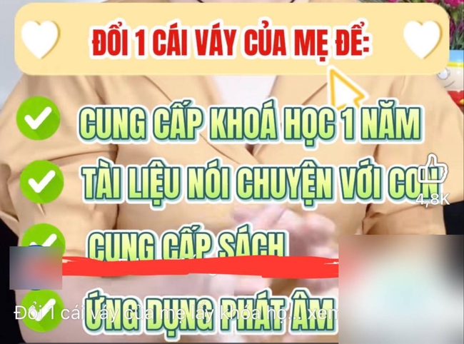Hình ảnh quảng cáo khoá học tiếng Anh đang gây tranh cãi gay gắt: Sao lại đánh đồng việc học của con bằng sự hy sinh? - Ảnh 1. Hình ảnh quảng cáo khoá học tiếng Anh đang gây tranh cãi gay gắt: Sao lại đánh đồng việc học của con bằng sự hy sinh? - Ảnh 1.