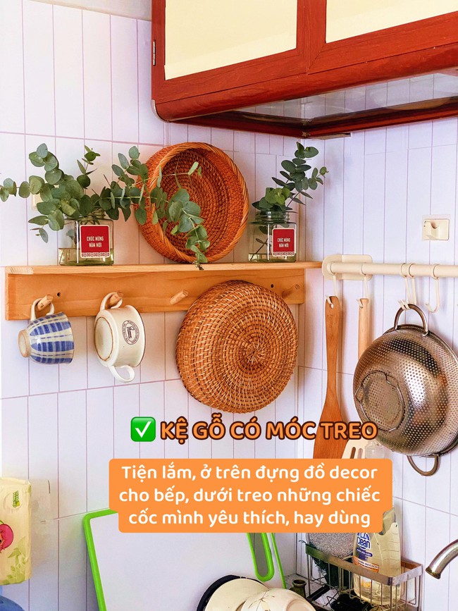 Bếp xinh từ những món nhỏ: 5 món đồ decor giúp gian bếp "nâng tầm visual" ai thấy cũng hỏi mua - Ảnh 3. Bếp xinh từ những món nhỏ: 5 món đồ decor giúp gian bếp "nâng tầm visual" ai thấy cũng hỏi mua - Ảnh 3.