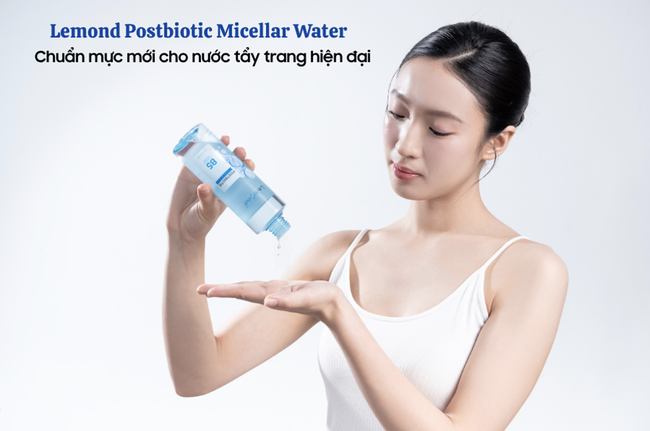 Lemond Postbiotic Micellar Water – Làm sạch làn da thông minh, chuẩn nàng hiện đại - Ảnh 1. Lemond Postbiotic Micellar Water – Làm sạch làn da thông minh, chuẩn nàng hiện đại - Ảnh 1.