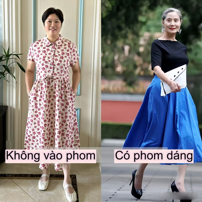3 sai lầm khiến phụ nữ trung niên càng mặc càng kém sang - Ảnh 2. 3 sai lầm khiến phụ nữ trung niên càng mặc càng kém sang - Ảnh 2.