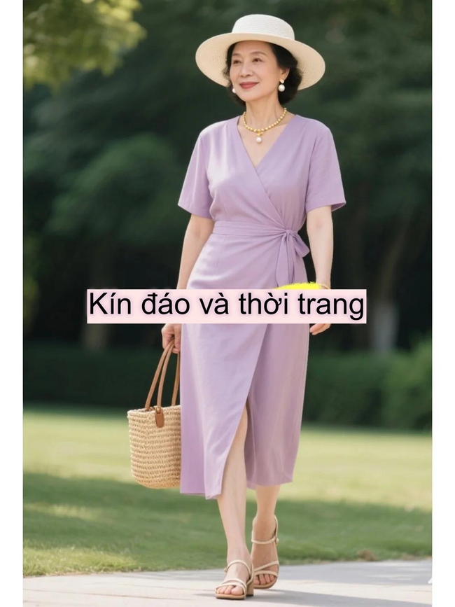 Phụ nữ tuổi 50 và bí quyết mặc đẹp: Thanh lịch mà không "dừ", trẻ trung mà không lố - Ảnh 2. Phụ nữ tuổi 50 và bí quyết mặc đẹp: Thanh lịch mà không "dừ", trẻ trung mà không lố - Ảnh 2.