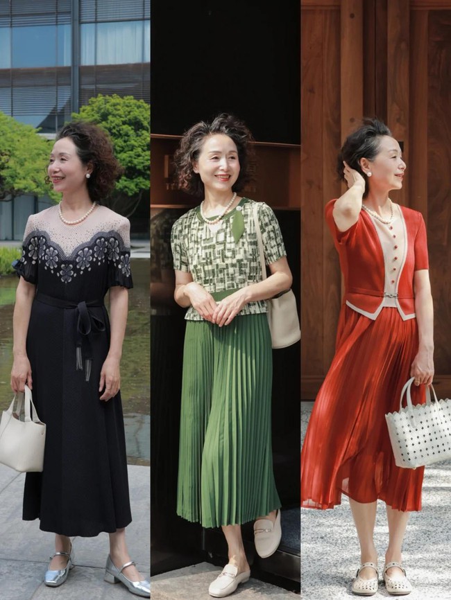 Phụ nữ tuổi 50 và bí quyết mặc đẹp: Thanh lịch mà không "dừ", trẻ trung mà không lố - Ảnh 14. Phụ nữ tuổi 50 và bí quyết mặc đẹp: Thanh lịch mà không "dừ", trẻ trung mà không lố - Ảnh 14.