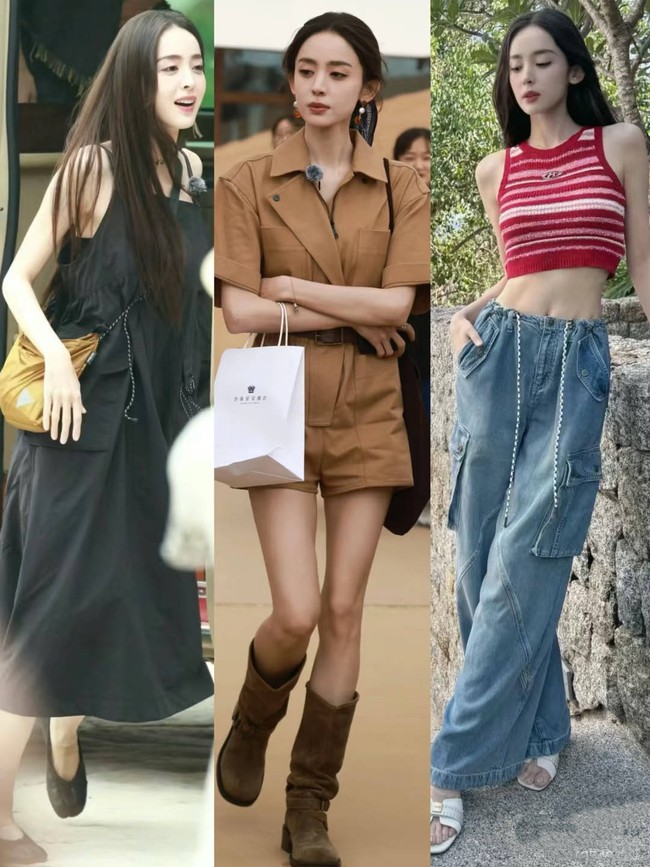 Công thức mặc đẹp mùa hè của Cổ Lực Na Trát: Không cần cầu kỳ mà vẫn hóa mỹ nhân vạn người mê! - Ảnh 4. Công thức mặc đẹp mùa hè của Cổ Lực Na Trát: Không cần cầu kỳ mà vẫn hóa mỹ nhân vạn người mê! - Ảnh 4.