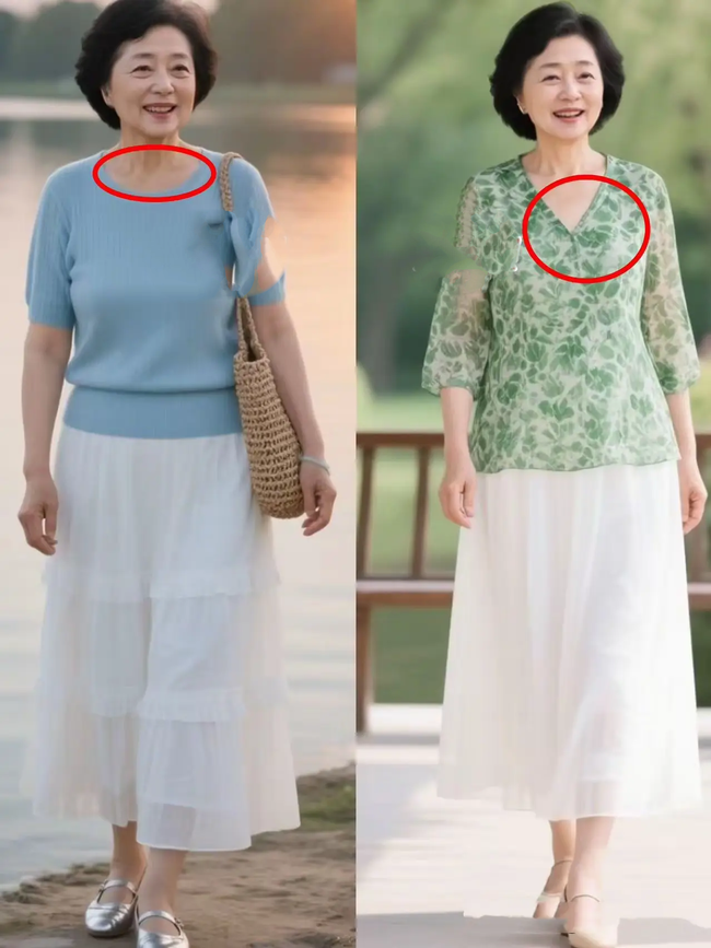 Phụ nữ U60 "đỉnh của đỉnh": Không mặc đồ bó, không chọn váy hoa, vẫn đẹp sang trọng và thanh lịch ngút trời - Ảnh 6. Phụ nữ U60 "đỉnh của đỉnh": Không mặc đồ bó, không chọn váy hoa, vẫn đẹp sang trọng và thanh lịch ngút trời - Ảnh 6.