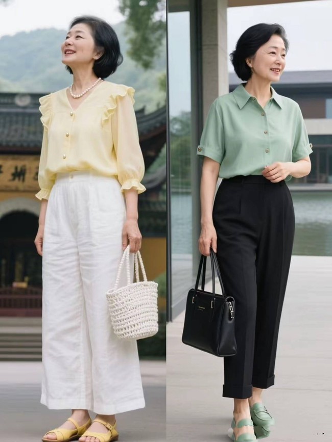 Phụ nữ U60 "đỉnh của đỉnh": Không mặc đồ bó, không chọn váy hoa, vẫn đẹp sang trọng và thanh lịch ngút trời - Ảnh 1. Phụ nữ U60 "đỉnh của đỉnh": Không mặc đồ bó, không chọn váy hoa, vẫn đẹp sang trọng và thanh lịch ngút trời - Ảnh 1.