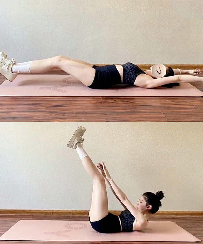 8 bài tập cơ lõi, siết mỡ bụng cường độ cao và dễ dàng tập tại nhà - Ảnh 4. 8 bài tập cơ lõi, siết mỡ bụng cường độ cao và dễ dàng tập tại nhà - Ảnh 4.