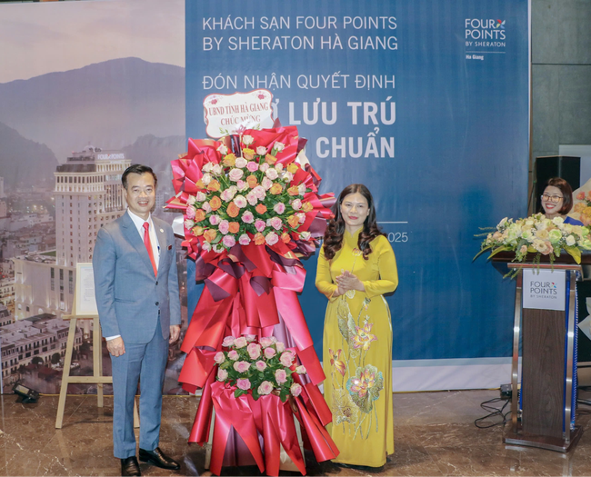 Hà Giang có khách sạn 5 sao đầu tiên được trao chứng nhận - Ảnh 2. Hà Giang có khách sạn 5 sao đầu tiên được trao chứng nhận - Ảnh 2.