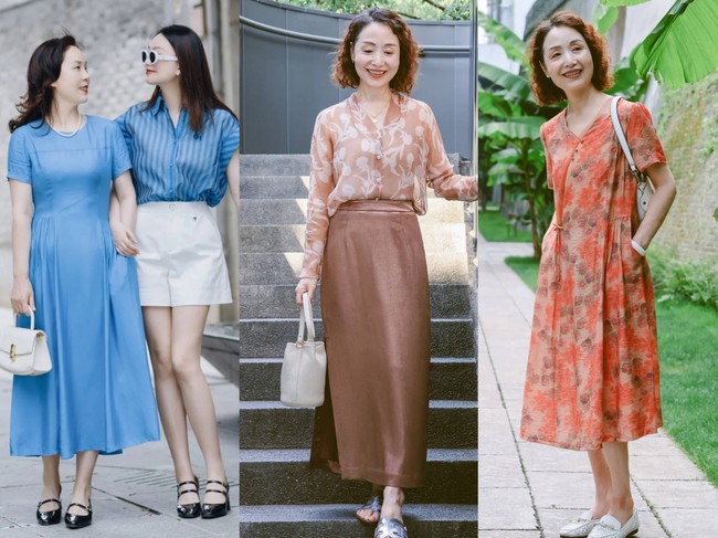 Phụ nữ 50+ mặc đẹp mùa hè: Không để người khác ngắm, mà để mình thấy vui - Ảnh 11. Phụ nữ 50+ mặc đẹp mùa hè: Không để người khác ngắm, mà để mình thấy vui - Ảnh 11.