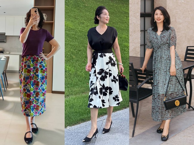 Phụ nữ 50+ mặc đẹp mùa hè: Không để người khác ngắm, mà để mình thấy vui - Ảnh 3. Phụ nữ 50+ mặc đẹp mùa hè: Không để người khác ngắm, mà để mình thấy vui - Ảnh 3.