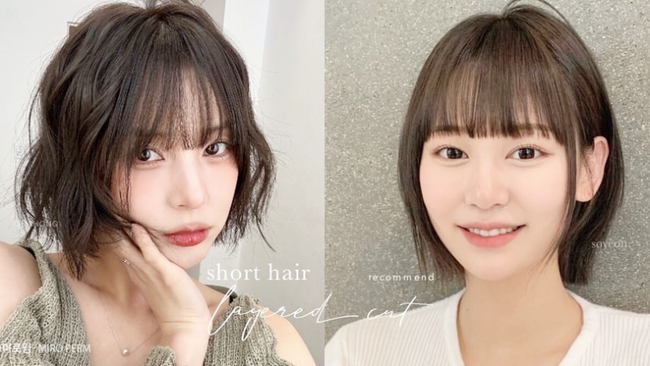Cắt tóc ngắn, quan trọng nhất là chọn đúng kiểu layer! Gợi ý kiểu tóc ngắn có layer phù hợp với 6 dáng mặt – Gò má cao, mặt tròn nên cắt thế này để trông nhỏ gọn hơn - Ảnh 1. Cắt tóc ngắn, quan trọng nhất là chọn đúng kiểu layer! Gợi ý kiểu tóc ngắn có layer phù hợp với 6 dáng mặt – Gò má cao, mặt tròn nên cắt thế này để trông nhỏ gọn hơn - Ảnh 1.