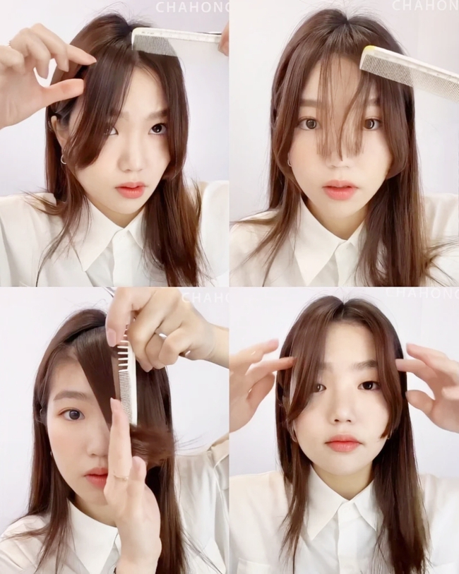 Cách cắt mái rẽ nữ thần tại nhà: Tự làm cũng đẹp như salon! - Ảnh 2. Cách cắt mái rẽ nữ thần tại nhà: Tự làm cũng đẹp như salon! - Ảnh 2.