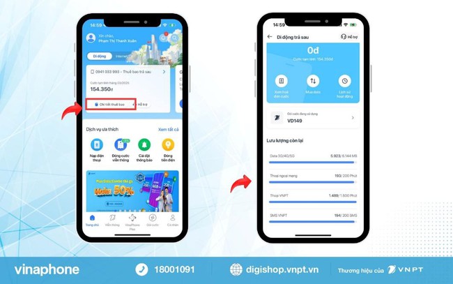 Hướng dẫn 4 cách nhanh nhất kiểm tra gói cước đang sử dụng mạng VinaPhone- Chủ động kiểm soát chi tiêu hiệu quả - Ảnh 5. Hướng dẫn 4 cách nhanh nhất kiểm tra gói cước đang sử dụng mạng VinaPhone- Chủ động kiểm soát chi tiêu hiệu quả - Ảnh 5.