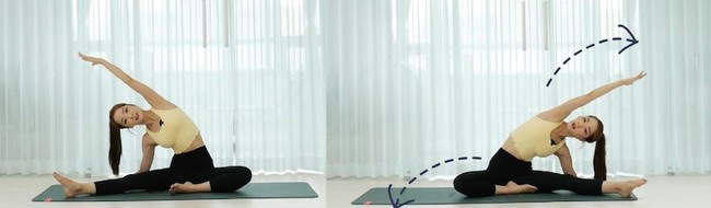 Bài tập “eo con kiến” tại Hàn Quốc: Dễ thực hiện tại nhà, chỉ cần 10 phút giãn cơ trước khi ngủ là có eo thon dáng đẹp! - Ảnh 3. Bài tập “eo con kiến” tại Hàn Quốc: Dễ thực hiện tại nhà, chỉ cần 10 phút giãn cơ trước khi ngủ là có eo thon dáng đẹp! - Ảnh 3.