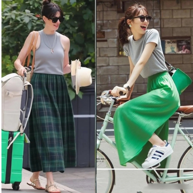 Màu xám dễ làm bạn trông già và quê mùa, nhưng phối thế này thì "đẹp xỉu" - Ảnh 9. Màu xám dễ làm bạn trông già và quê mùa, nhưng phối thế này thì "đẹp xỉu" - Ảnh 9.