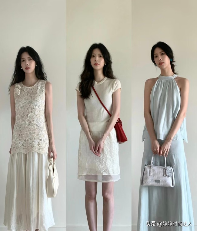 Đây là những kiểu phối đồ được phụ nữ có khí chất yêu thích! Hở vừa đủ, mặc nhiều váy sẽ càng thanh lịch - Ảnh 5. Đây là những kiểu phối đồ được phụ nữ có khí chất yêu thích! Hở vừa đủ, mặc nhiều váy sẽ càng thanh lịch - Ảnh 5.