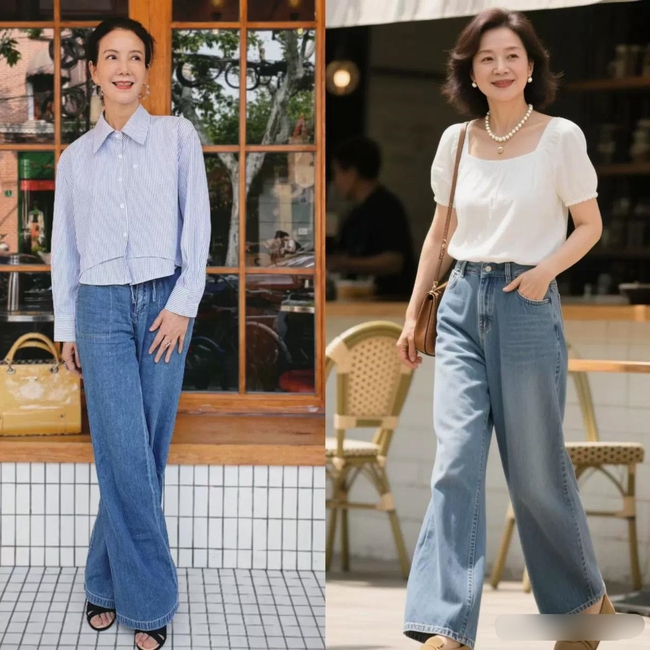 Tôi đến Thượng Hải và thấy tất cả các cô đều mặc "váy dài và quần dài", khiến họ trông gầy và thanh lịch. - Ảnh 11. Tôi đến Thượng Hải và thấy tất cả các cô đều mặc "váy dài và quần dài", khiến họ trông gầy và thanh lịch. - Ảnh 11.