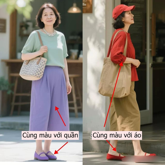 Ngoài 40 tuổi, hãy nói lời tạm biệt với giày đế xuồng, đế độn, thay vào đó là những lựa chọn thanh lịch hơn! - Ảnh 15. Ngoài 40 tuổi, hãy nói lời tạm biệt với giày đế xuồng, đế độn, thay vào đó là những lựa chọn thanh lịch hơn! - Ảnh 15.