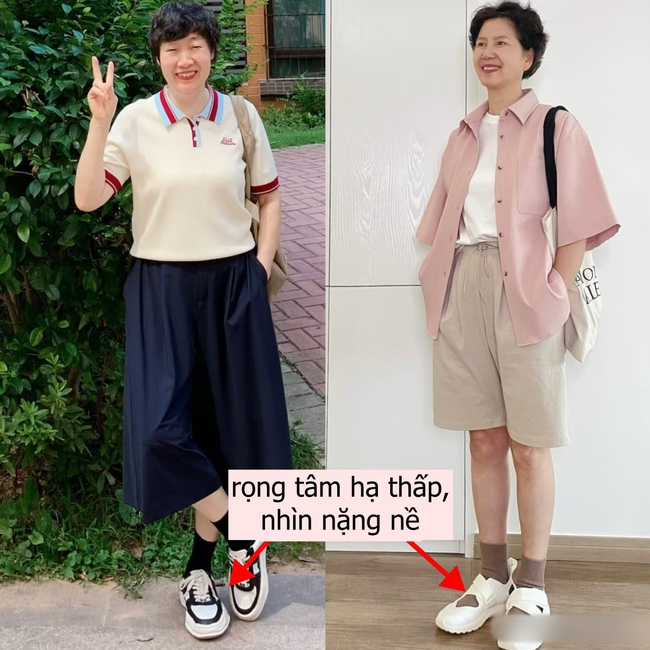 Ngoài 40 tuổi, hãy nói lời tạm biệt với giày đế xuồng, đế độn, thay vào đó là những lựa chọn thanh lịch hơn! - Ảnh 4. Ngoài 40 tuổi, hãy nói lời tạm biệt với giày đế xuồng, đế độn, thay vào đó là những lựa chọn thanh lịch hơn! - Ảnh 4.