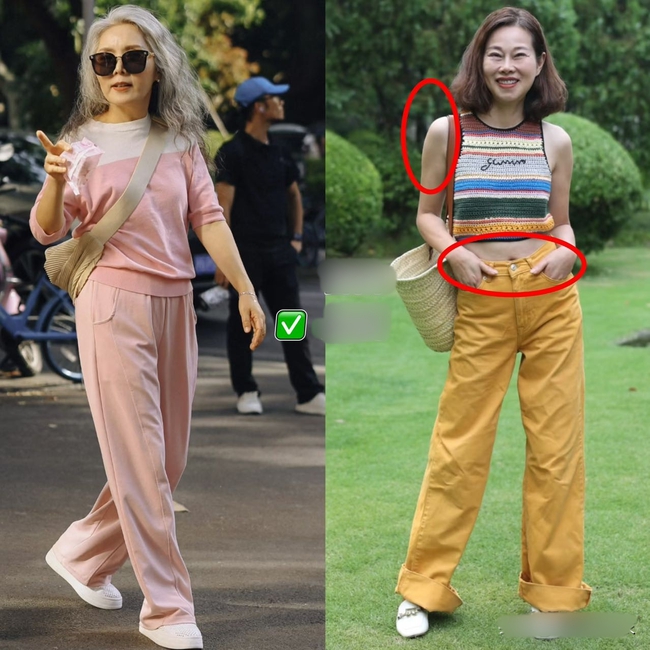 Tôi đến Thượng Hải và thấy tất cả các cô đều mặc "váy dài và quần dài", khiến họ trông gầy và thanh lịch. - Ảnh 14. Tôi đến Thượng Hải và thấy tất cả các cô đều mặc "váy dài và quần dài", khiến họ trông gầy và thanh lịch. - Ảnh 14.