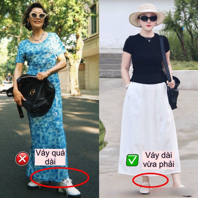 Tôi đến Thượng Hải và thấy tất cả các cô đều mặc "váy dài và quần dài", khiến họ trông gầy và thanh lịch. - Ảnh 6. Tôi đến Thượng Hải và thấy tất cả các cô đều mặc "váy dài và quần dài", khiến họ trông gầy và thanh lịch. - Ảnh 6.