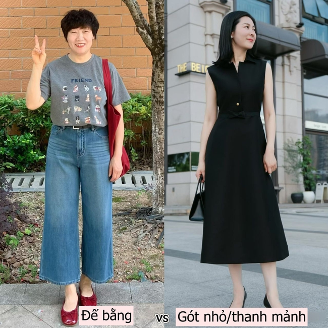 Ngoài 40 tuổi, hãy nói lời tạm biệt với giày đế xuồng, đế độn, thay vào đó là những lựa chọn thanh lịch hơn! - Ảnh 12. Ngoài 40 tuổi, hãy nói lời tạm biệt với giày đế xuồng, đế độn, thay vào đó là những lựa chọn thanh lịch hơn! - Ảnh 12.