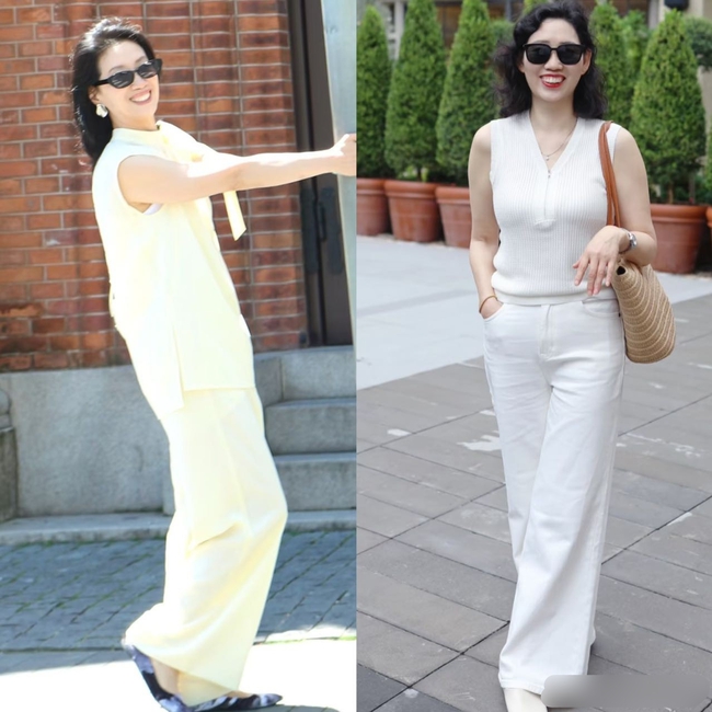 Tôi đến Thượng Hải và thấy tất cả các cô đều mặc "váy dài và quần dài", khiến họ trông gầy và thanh lịch. - Ảnh 2. Tôi đến Thượng Hải và thấy tất cả các cô đều mặc "váy dài và quần dài", khiến họ trông gầy và thanh lịch. - Ảnh 2.