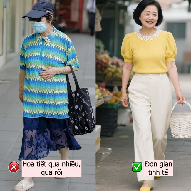 Phụ nữ tuổi 50–60, dù mặc gì mùa hè cũng nên tránh xa 3 gam màu "kém sang" này – vì chúng làm tụt hẳn khí chất! - Ảnh 14. Phụ nữ tuổi 50–60, dù mặc gì mùa hè cũng nên tránh xa 3 gam màu "kém sang" này – vì chúng làm tụt hẳn khí chất! - Ảnh 14.