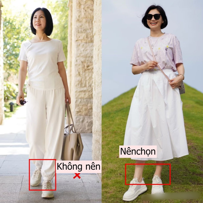 Phụ nữ trung niên đừng chọn giày thể thao &quot;cổ cao – đế dày&quot;, thay vào đó là những mẫu giày vừa thoải mái vừa thời thượng - Ảnh 14.