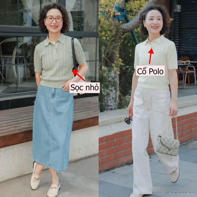 Khi bạn bước sang tuổi 50–60, hãy từ bỏ áo ba lỗ và quần ống rộng, chuyển sang những cách phối đồ này sẽ thời trang hơn nhiều - Ảnh 10.