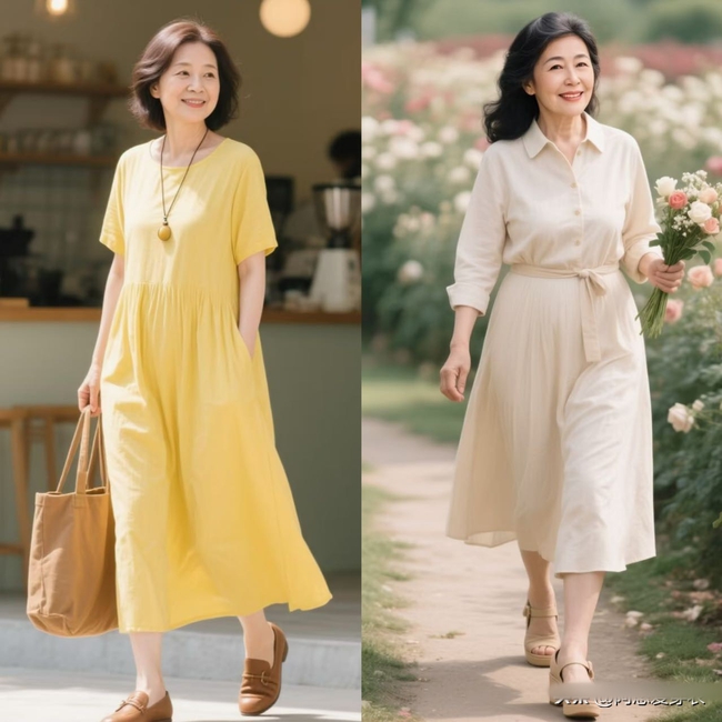 Khi bạn bước sang tuổi 50–60, hãy từ bỏ áo ba lỗ và quần ống rộng, chuyển sang những cách phối đồ này sẽ thời trang hơn nhiều - Ảnh 15.