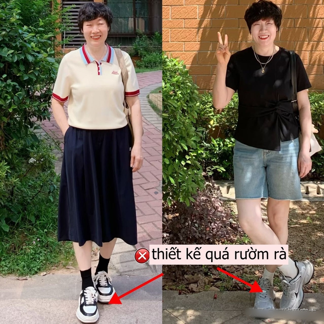 Phụ nữ trung niên đừng chọn giày thể thao &quot;cổ cao – đế dày&quot;, thay vào đó là những mẫu giày vừa thoải mái vừa thời thượng - Ảnh 7.