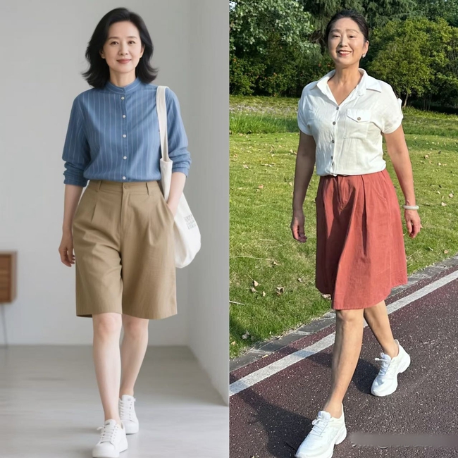 Phụ nữ trung niên đừng chọn giày thể thao &quot;cổ cao – đế dày&quot;, thay vào đó là những mẫu giày vừa thoải mái vừa thời thượng - Ảnh 8.