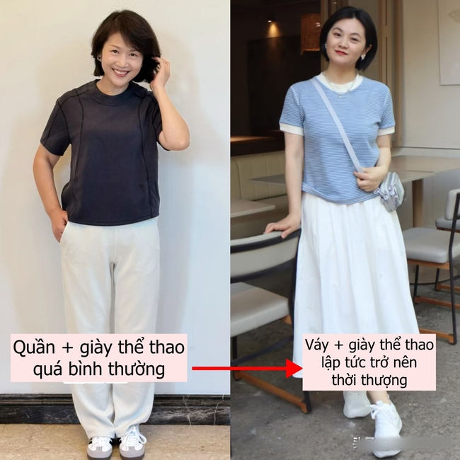 Phụ nữ trung niên đừng chọn giày thể thao &quot;cổ cao – đế dày&quot;, thay vào đó là những mẫu giày vừa thoải mái vừa thời thượng - Ảnh 12.